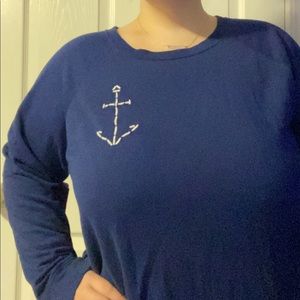 ✨ANCHOR LONG-SLEEVE SWEATER✨